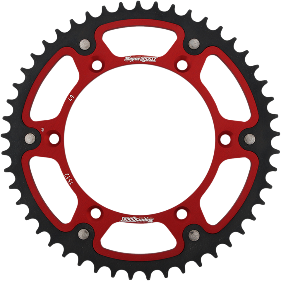 Stealth Rear Sprocket - 49-Tooth - Red - Beta/Husqvarna/Sherco/Suzuki - Lutzka's Garage