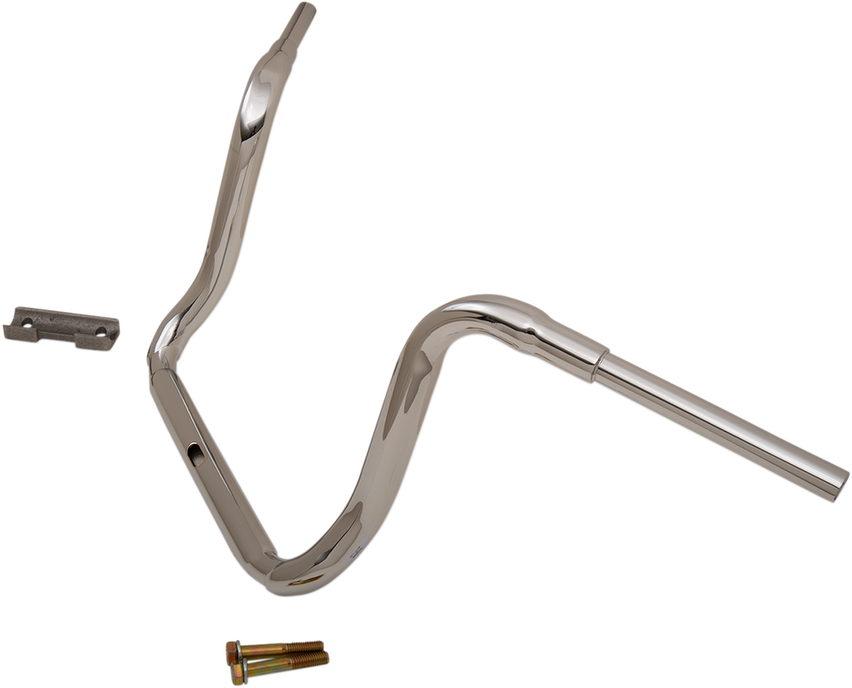 Handlebar - Grande Traditional Ape Hanger - 14" - Chrome - Lutzka's Garage