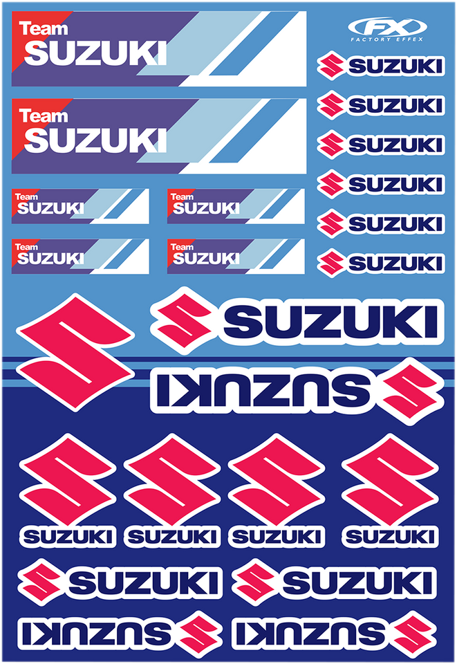 Decal Kit - Suzuki Racing
