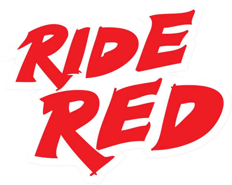 Decal Sheet - 4" - Ride Red - Lutzka's Garage