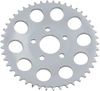 Rear Sprocket - Chrome - Dished - 46 Tooth - Lutzka's Garage