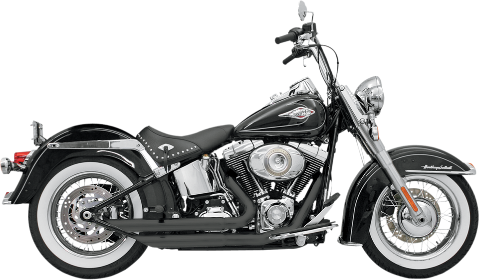 FireFlight Exhaust - Black - Softail - Lutzka's Garage