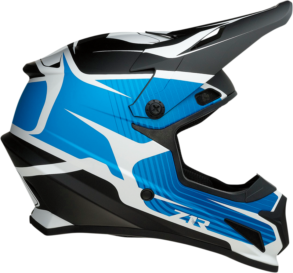 Rise Helmet - Flame - Blue - XS - Lutzka's Garage