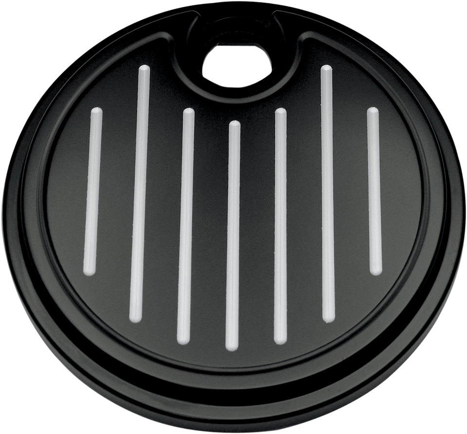 Fuel Door - Ball-Milled - Black - Lutzka's Garage