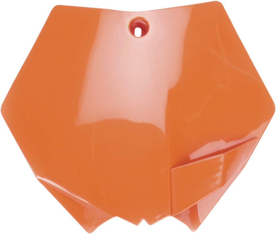 Front Number Plate - Orange - Lutzka's Garage