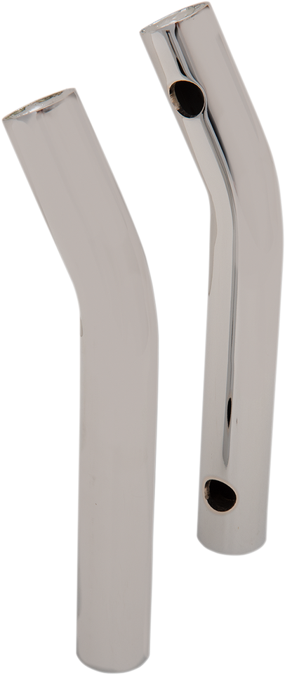 Risers - Kage Fighter - Pullback - 10" - Chrome - Lutzka's Garage