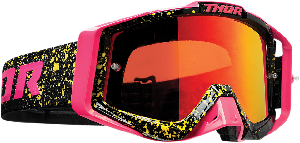 Sniper Pro Goggles - Splatta - Flo Pink/Black - Lutzka's Garage