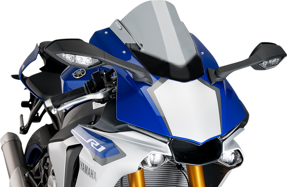 Race Windscreen - 13-1/4" - Smoke - YZF-R1