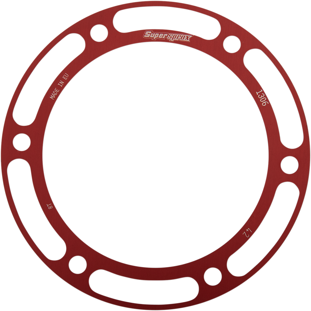Edge Rear Sprocket Insert - Red - 42 Tooth - Lutzka's Garage