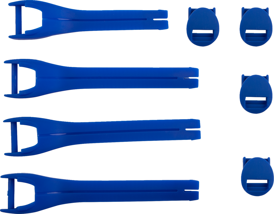 Qualifier Boot Strap Kit - Blue - Size 7-9 - Lutzka's Garage