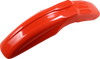 Universal Supermoto Front Fender - Orange - Lutzka's Garage