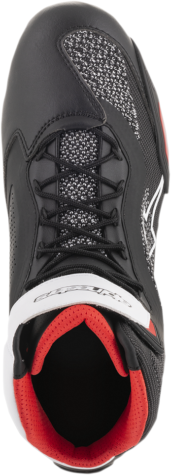 Faster-3 Rideknit® Shoes - Black/White/Red - US 13.5 - Lutzka's Garage