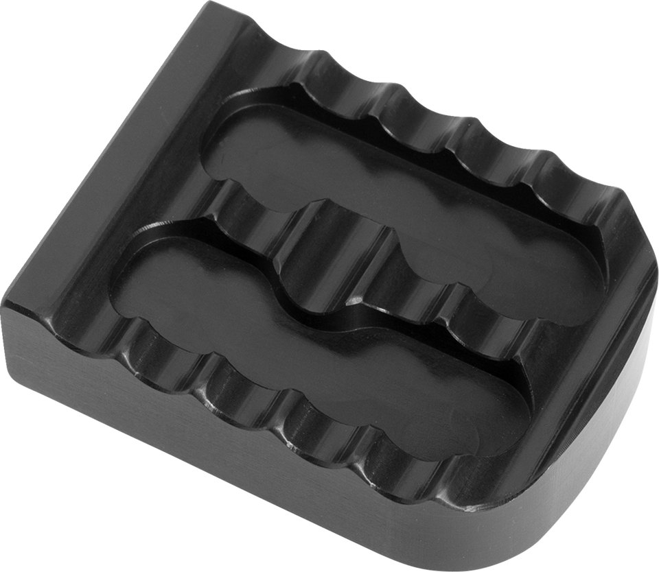 Brake Pedal Cover - Black - Serrated - Lutzka's Garage