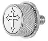 Seat Mounting Knob - Stainless Steel - Cross - Lutzka's Garage