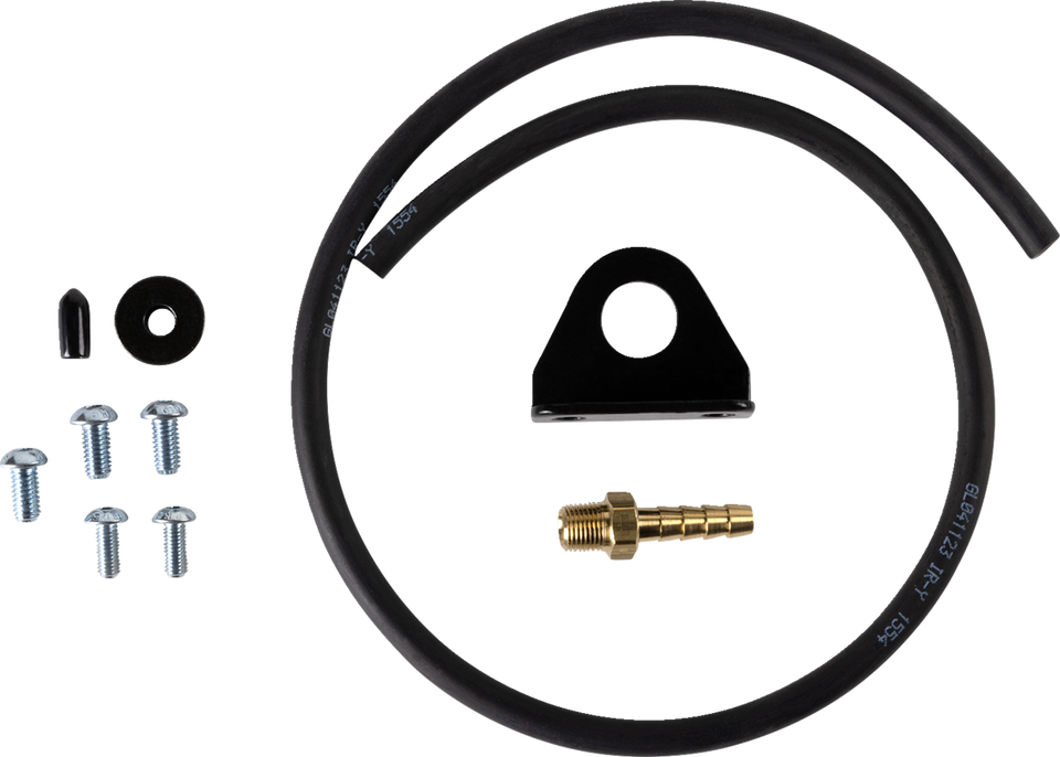 Large-Capacity Gas Tank - Black - Kawasaki - 2.7 Gallon - Lutzka's Garage