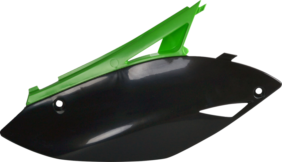Side Panels - Black/Green - KXF 250/450 - Lutzka's Garage