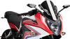 Race Windscreen - 14" - Black - CBR650F - Lutzka's Garage