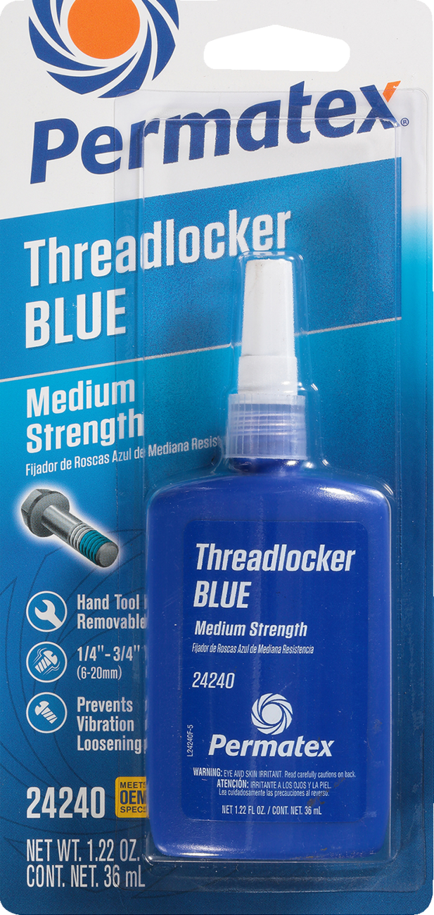 242 Threadlocker - Blue - 1.22 U.S. fl oz. - Lutzka's Garage