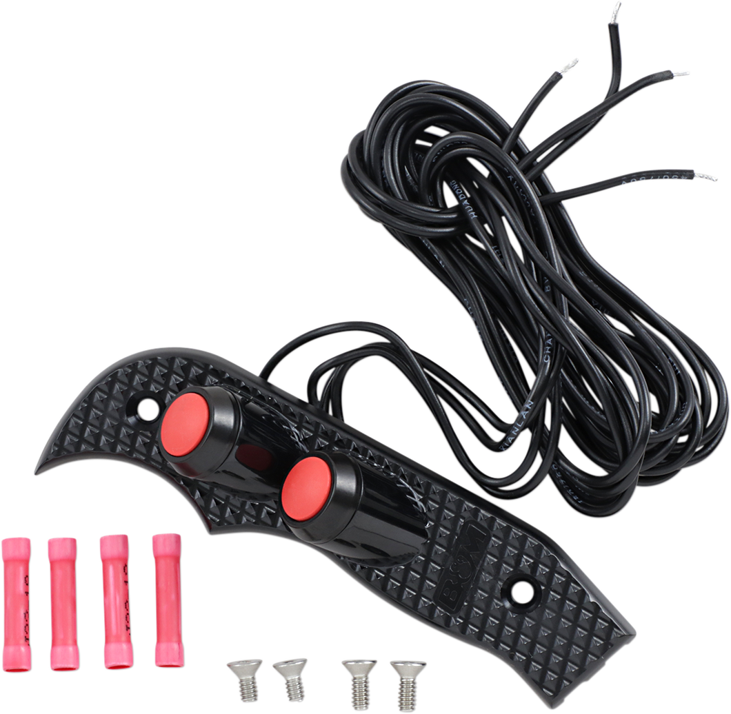 2 BTN Shifter Grip Plate