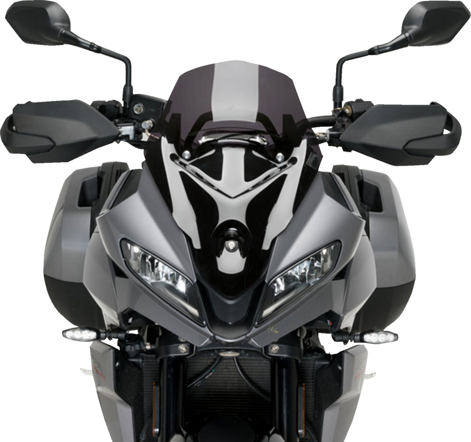 Sport Windscreen - 18" - Dark Smoke - Tiger Sport 660 - Lutzka's Garage