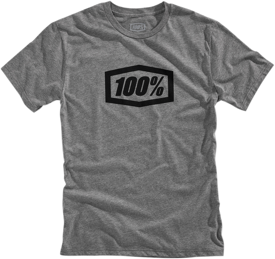 Icon T-Shirt - Heather Gray - Small - Lutzka's Garage