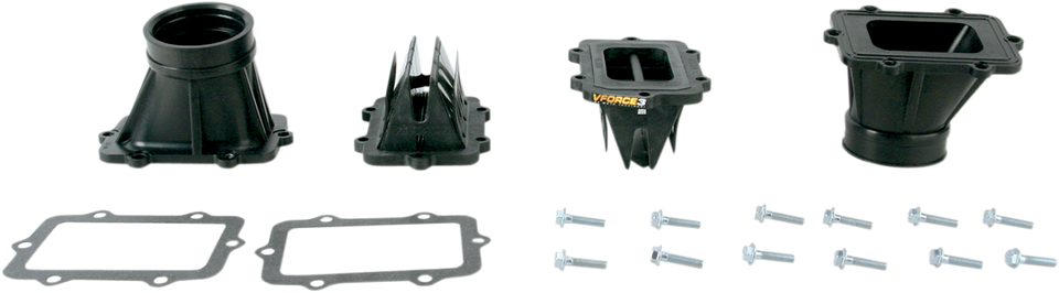 V-Force 3 Reed Valve Set with Intake Boot - Ski-Doo