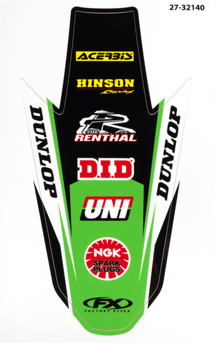 Rear Fender Graphic - KX 450