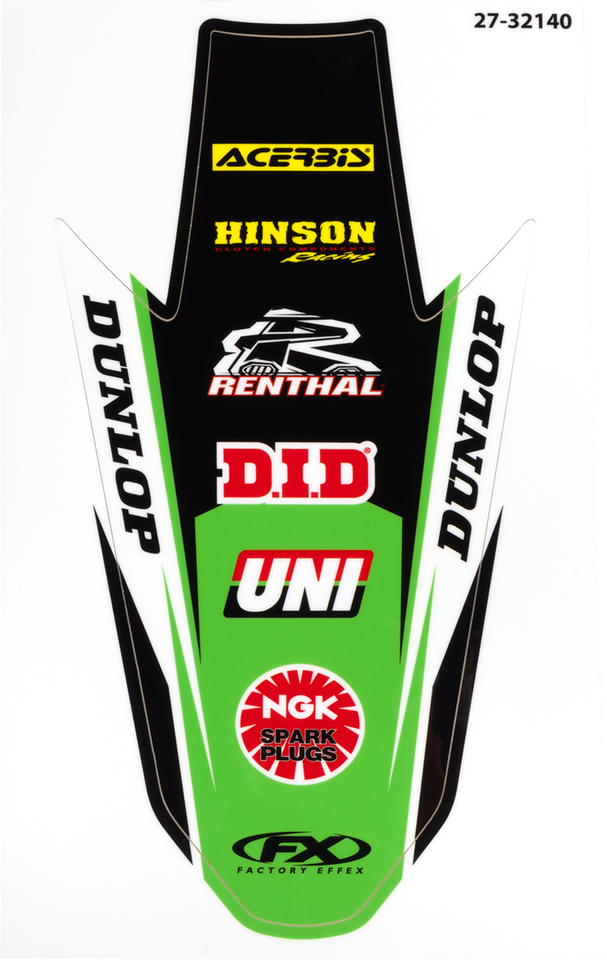 Rear Fender Graphic - KX 450