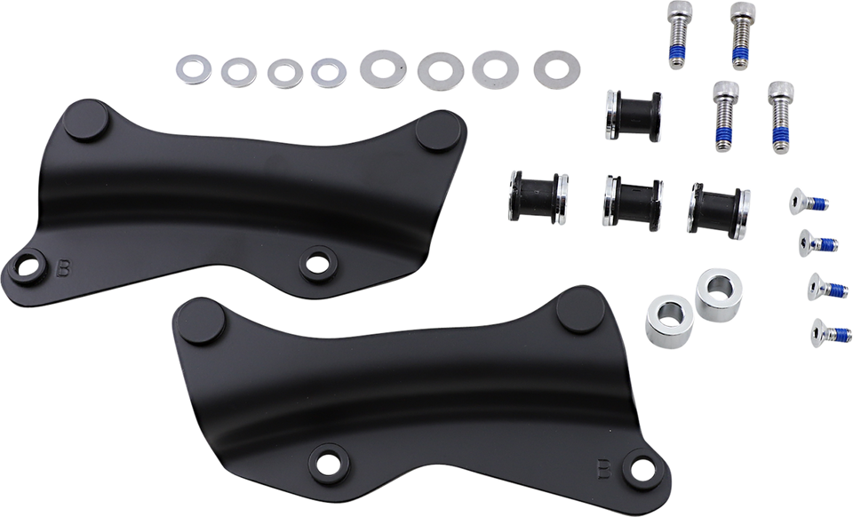 Backrest Docking Kit - Black - Lutzka's Garage