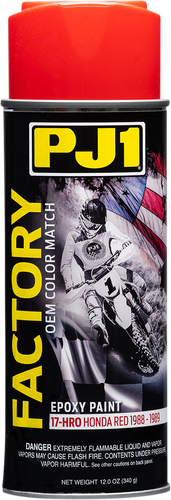 Factory Match Paint - Honda Red 88-89 - 12 oz. net wt. - Aerosol