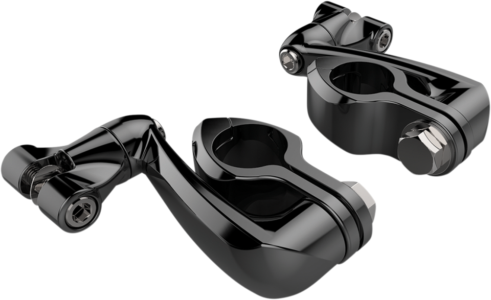 Pinless Clamp - Black - 4" Extension - Lutzka's Garage