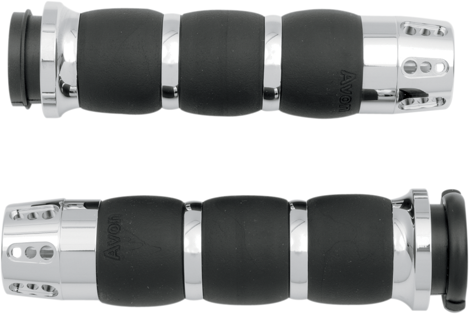 Grips - Gatlin - Velvet Air - TBW - Chrome - Lutzka's Garage