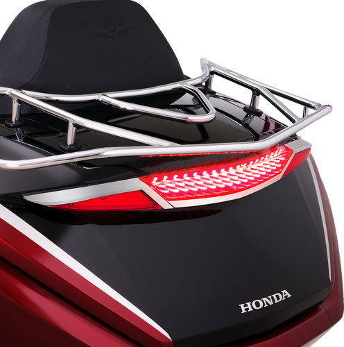 LED Trunk Light - Red Lens - Chrome - GL1800 - Lutzka's Garage