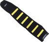 6-Ribbed Seat Cover - Yellow Ribs/Black Top/Black Sides