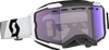 Fury Snow Cross Goggle - Premium Black/White - Light Sensitive Blue Chrome