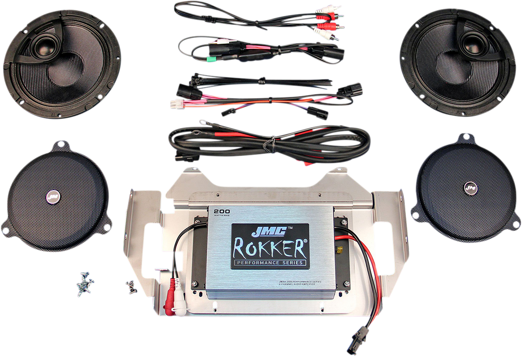 200 W Amplifier/Speaker Kit - 15-22 FLHX/FLHT