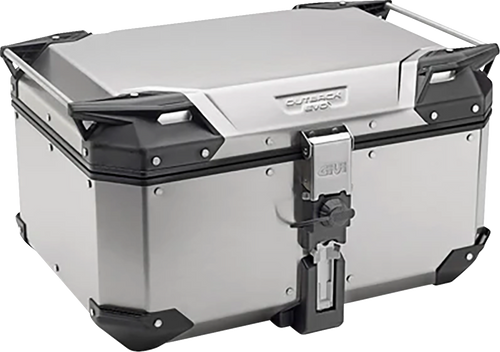 Outback Evo Top Case - 58 Liter - Silver - Lutzka's Garage
