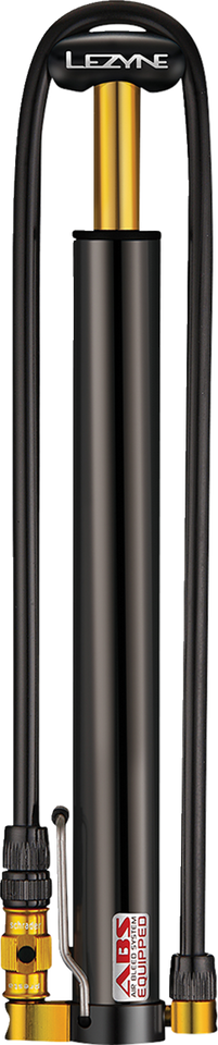 Micro Floor Pump - High-Velocity - Gloss Black - Lutzka's Garage