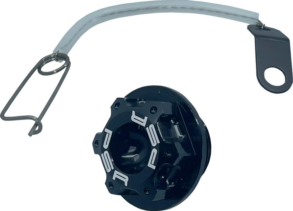 Oil Cap Kit - Black - M20 x 1.5 - Aprilia/Kawasaki/Suzuki/Yamaha - Lutzka's Garage