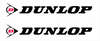 FX Swingarm Sticker - Dunlop - Black - Lutzka's Garage