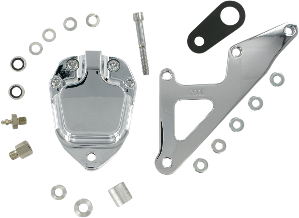 Front Caliper - 74-77 FX - Smooth Chrome