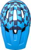 DH Invader Helmet - LTD Glitch - Matte Navy/Cyan - L-2XL
