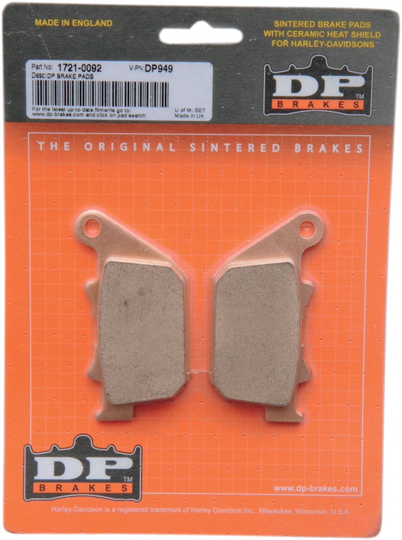 Sintered Brake Pads - DP949