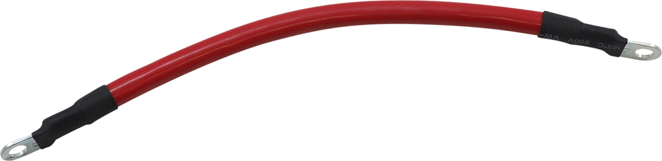 Battery Cable - 8" - Red - Lutzka's Garage