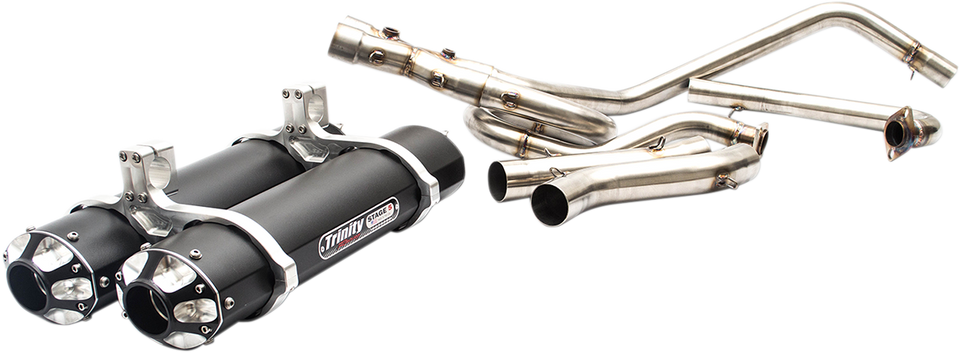 Dual Exhaust - Black - Lutzka's Garage