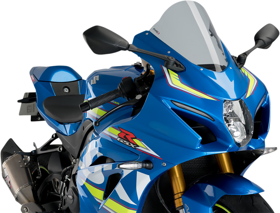 Race Windscreen - 11-1/4" - Smoke - GSX-R