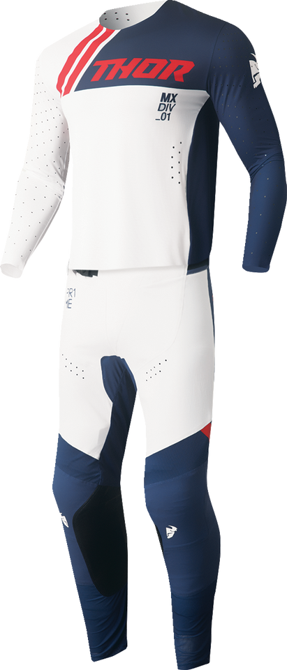 Prime Drive Jersey - Navy/White - Medium - Lutzka's Garage