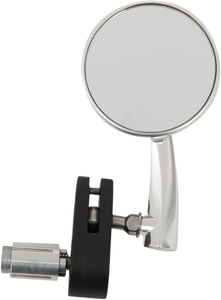 Mirror - Side View - Round - Polished - Right