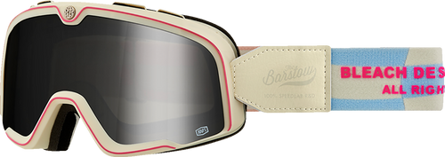 Barstow Goggle - Bleach Design Works - Silver Mirror - Lutzka's Garage