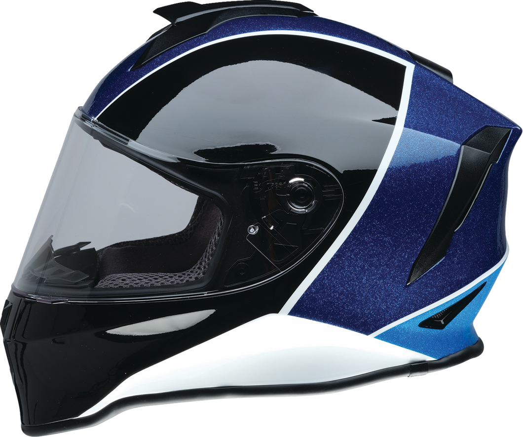 Youth Warrant 2.0 Helmet - Fresh Pow - Purple/Blue - Small - Lutzka's Garage
